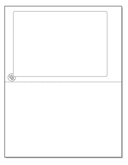 NextDayLabels - 500 Sheets Click Ship Integrated Labels with Tear Off Receipt, Designed for Printing Online Labels. 8-1/2" x 11" Sheet with one Label 6.8125" x 4.75", Use for USPS, Ebay, Paypal, ETC.