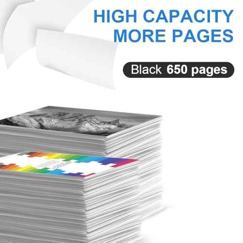 PG-243XL Ink Cartridge Black Replacement for Canon 243 243xl PG 243 Combo Pack for PIXMA MX490 MG2500 MG2522 MG2922 TS3122 TS3322 TS202 TR4520 TR4522 Printers (2 Black)