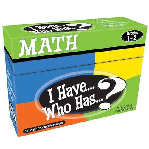 Teacher Created Resources TCR7817 I Have Who Has Math Games Gr 1-2