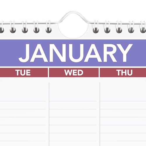AT-A-GLANCE 2027 Wall Calendar, 12 x 17 Inch Monthly Planner with Ruled Daily Blocks (Variation 2027 / 12"W x 17"H)