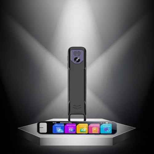 Chat Gpt Pen - Ai Scanning Smart Pen - Ai Smart Pen for Real-Time Translation - Handheld Scanner Translator - Text Scanner & 60+ Offline Translations with HD Touchscreen