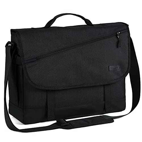 VASCHY Messenger Bag for Men, Fashion Laptop Satchel Crossbody Shoulder Side Bag for Men and Women for Work,Business