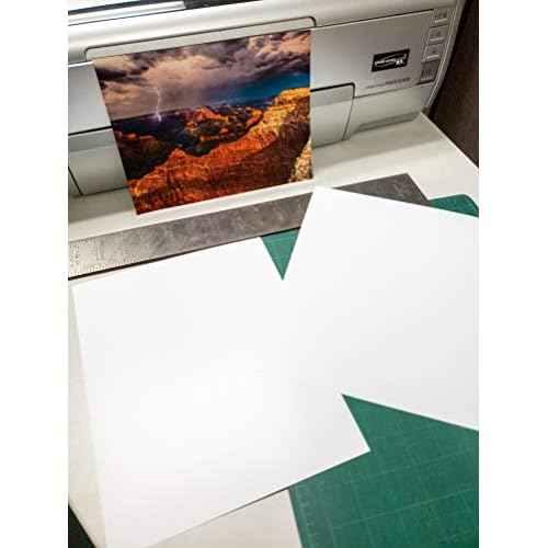 5" X 7" Smooth Fine Art Archive Bright White Double Sided Inkjet - 50 Sheets