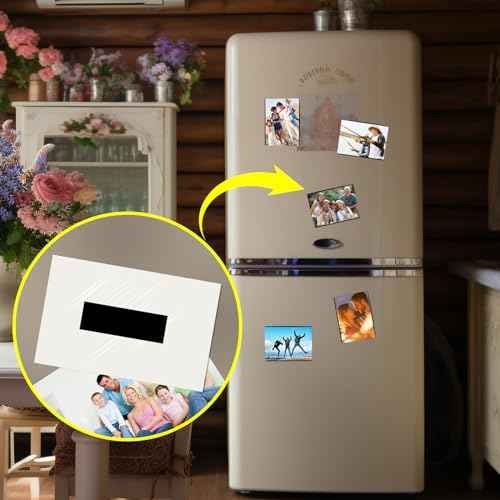 Magnetic Tape Strip Roll with 3M Adhesive Backing, (0.5in Wide x10ft Long) Flexible Sticky Magnet Tape Strips for Kitchen, Garage Whiteboards Fridge DIY Organization