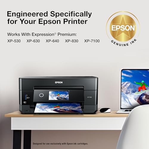 Epson 410 Claria Premium Ink Cartridge Set Multi-Pack for Expression XP-530/630/830 - Black & Color