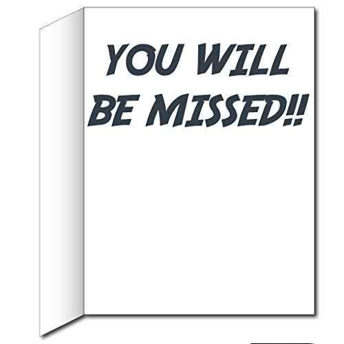 VictoryStore Jumbo 3-Foot New Career Greeting Card ? Giant 24x36-Inch Good Luck Card On Your Next Adventure with Envelope