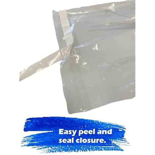 Bubblefast! Brand 6'' x 12'' 1.5 mil Self-Seal Suffocation Warning Bags, Made in the U.S.A., Pack of 100