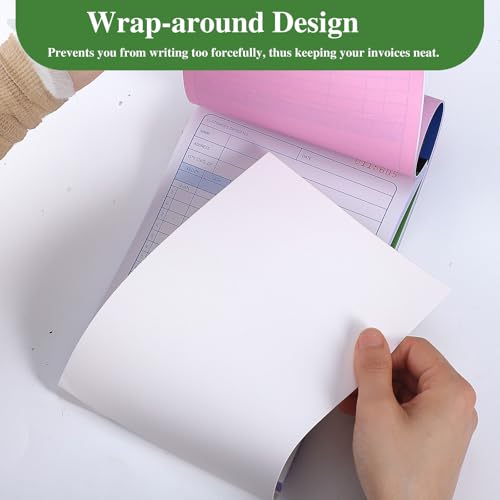 6-Pack Sales Order Book, 3-Part Carbon Copy Receipt Books (5-9/16 x 8-7/16) WSICSE