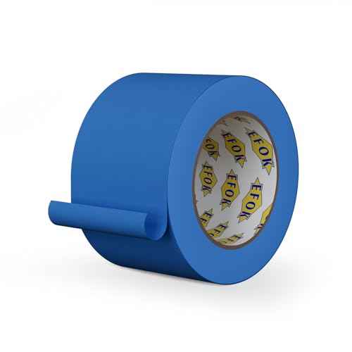 Blue Painters Tape 3 Inch Wide Bulk - Paint Tape 3 Inches x 55 Yards Painter's Tape Blue Masking Tape for Walls Painting Packing Automotive Home, 1 Pack