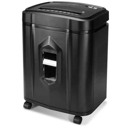 Aurora AU1225MA High-Security 12-Sheet Micro-Cut Paper and CD/Credit Card Shredder/ 5-Gallon Pullout Basket/40 Minutes Run Time