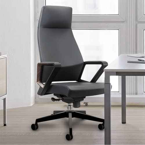 Sytopia 28'' Heavy Duty Office Chair Base Replacement with Cross Metal Legs (2400 lbs), Universal Gas Cylinder & Caster Sockets, Matte Black