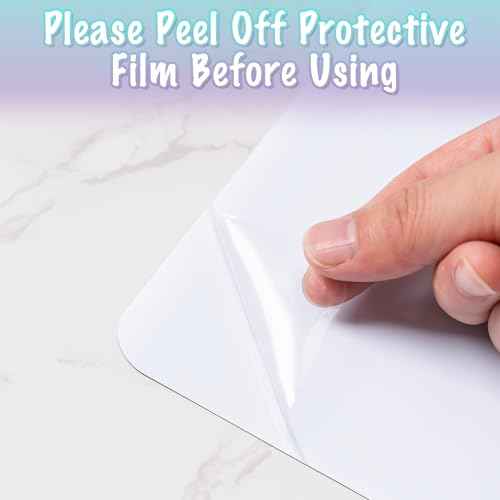 2-Pack Magnetic Dry Erase Board Sheet for Refrigerator, 12"X8" Erasable Fridge Whiteboard with 4 Markers & 1 Eraser, Small Flexible Magnet Blank Notepad for Home Kitchen Organizer Planner to-Do List