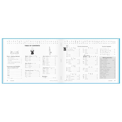 Learning Without Tears Cursive Kickoff Workbook for 2nd & 3rd Grade, Student Edition