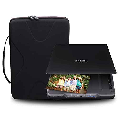 Mchoi Hard Portable Case Compatible with Epson Perfection V39/V39 II/V19/V19 II Slim Scanner(Case Only)