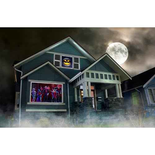 AtmosFX¢ç Halloween Digital Decoration on USB Includes 8 Atmosfx Video Effects for Hallloween