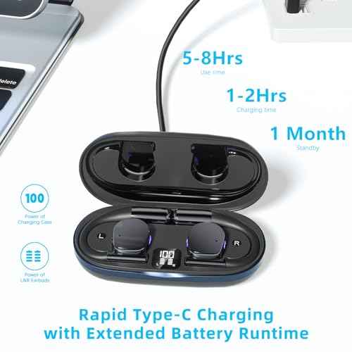 AI Translation Earbuds Real Time 164 Languages Translator Earbud 3 in-1 Bluetooth 5.4 Audifonos Traductores Ingl?s Espa?ol Translating Device for Travel Business Leaning iOS & Android Compatible