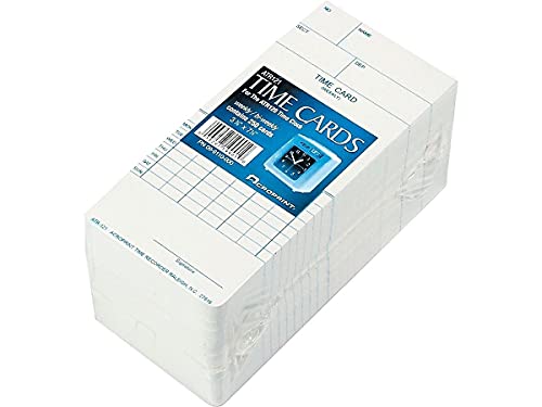 Acroprint ATR121 Weekly/Biweekly Time Cards Replacement for ATR120 Clock