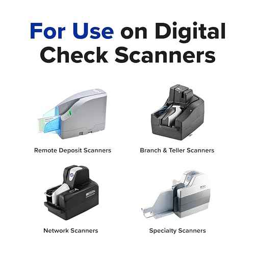 KICTeam - Waffletechnology¢ç Cleaning Cards for Digital Check Scanners (15 Cards) - Digital Check Tested & Approved - Presaturated with WonderSolvent