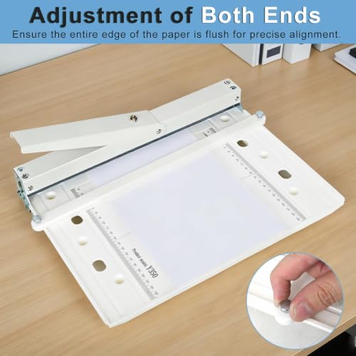 13-inch Foldable Paper Creaser for A3 & A4 Cardstock - Manual Office & Craft Tool