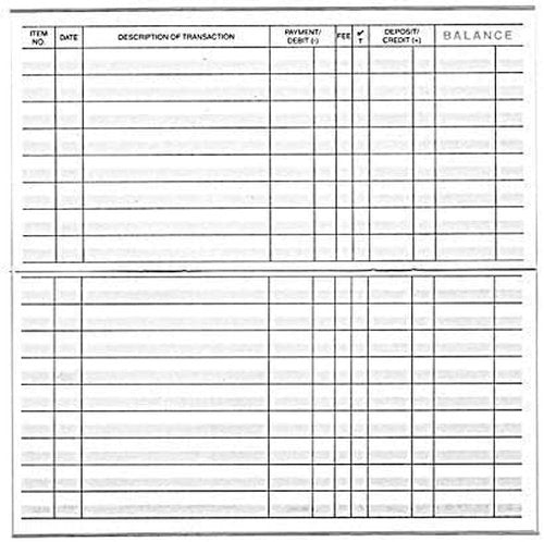 Checkbook Transaction Register - 2021-2023 Calendars for Easy Financial Tracking