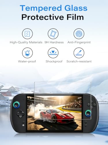 Helvioran 2 Pack Screen Protector for OneXPlayer 3 8.8" Gaming Handheld - HD Tempered Glass