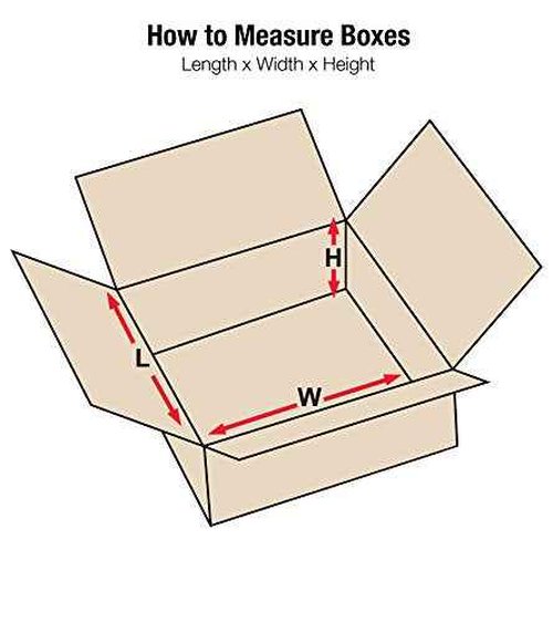 AVIDITI24 x 12 x 4" Flat Corrugated Boxes 24"L x 12"W x 4"H, Pack of 25| Shipping, Packaging, Moving, Storage Box for Home or Business, Strong Wholesale Bulk Boxes