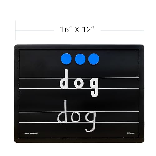 Handwriting Without Tears, Letters to Words Blackboard Set (Phonics Practice Hands-on multisensory Practice kit)