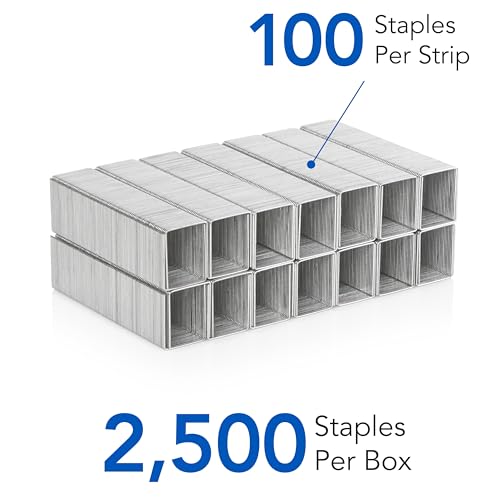 Swingline Heavy Duty Staples 5/8" 120-Sheet, 100/Strip, 2500/Box, Light Touch