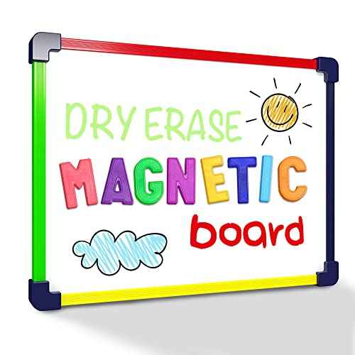 ScribbleDo Magnetic Dry Erase Board for Kids Whiteboard 9¡±x12¡± Includes White Board for Kids Writing Learning & Drawing Art Educational Kids Toy