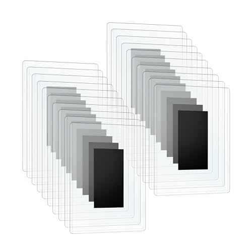 Magnetic Sign Holder, 8 1/2¡±¡¿11¡± 20 Pack, Rigid Magnetic Document Holders Can be Used as Magnetic Picture Frame for Locker/Refrigerator, Ideal for Office,School,Home Children Artwor and Business etc