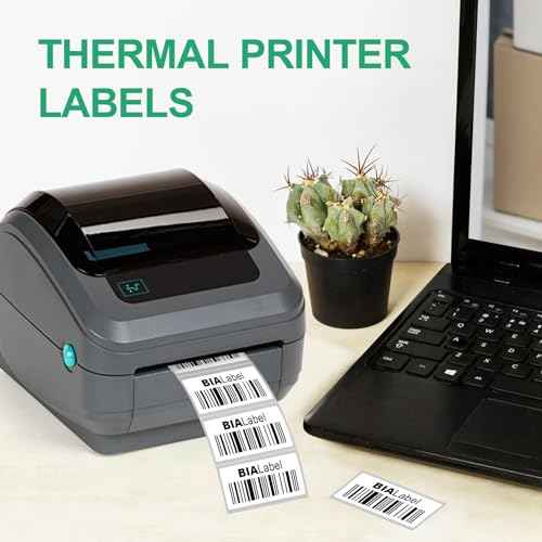 12 Rolls 2" X 1" Thermal Labels, 1300/Roll - Direct Thermal Labels Compatible with Zebra & Rollo Printers