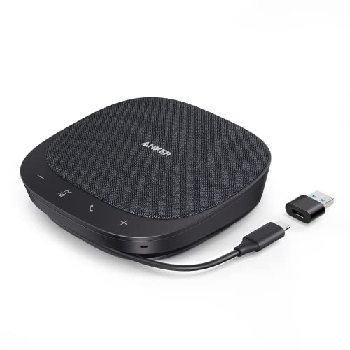 Anker PowerConf S330 USB Speakerphone for Home Office Calls, Plug & Play
