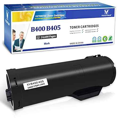 VICTORSTAR B405 B400 106R03584 Remanufactured Toner Cartridge Black Extra High Capacity 24600 Pages for Xerox VersaLink B400 B400n B400dn B405 B405dn B400/N B400/DN B405/N B405/DN Laser Printers