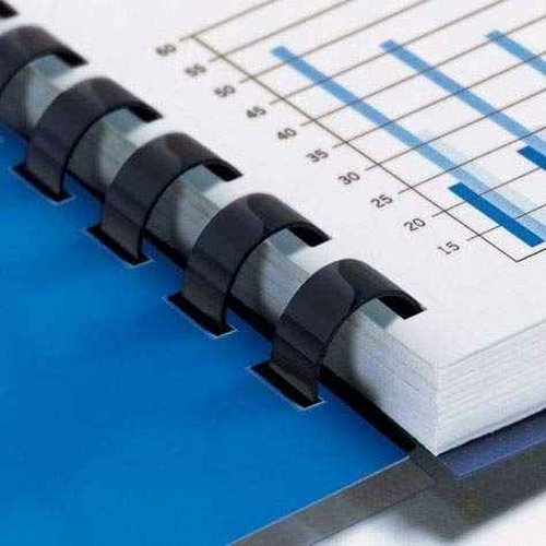 C-12 Binding Machine, 21-Hole, Value Kit 100 PCS 5/16'' Comb Binding Spines, Comb Binding Machine Perfect for Letter Size, A4, A5 or Smaller Sizes Office Documents, Heavy Duty Machine