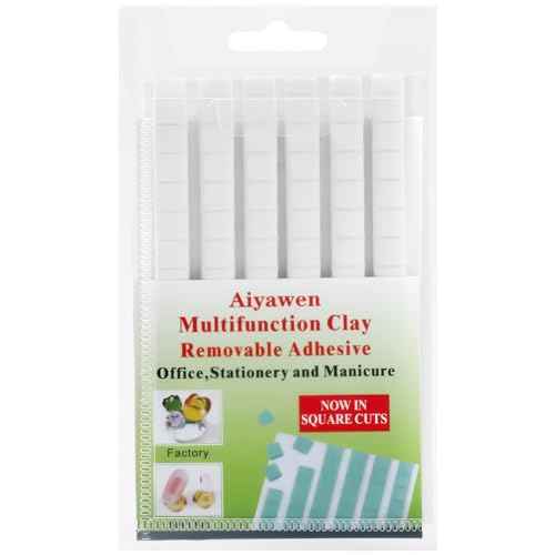 Mounting Sticky Tack - White, Removable & Reusable, Wall Safe Tack Putty for Poster/Picture, DIY Art Crafts
