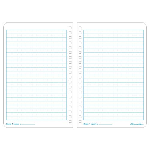 Rite in the Rain Weatherproof Side Spiral Notebook, 4.625" x 7", Yellow Cover, Universal Pattern, 3 Pack (No. 373L3)
