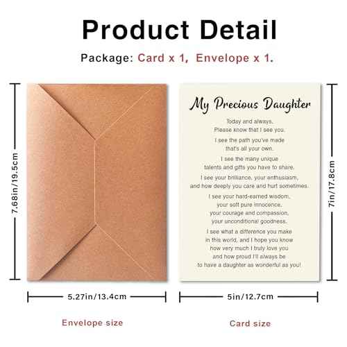 Birthday Daughter Card, Birthday card daughter adult, Daughter Birthday Card, Birthday Gift from Mom | Dad