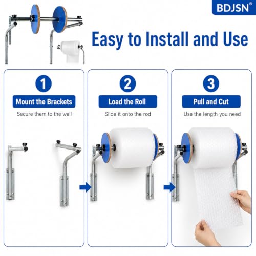 40cm Wall Mount Foam Wrap Dispenser for Bubble & Cushion Packaging