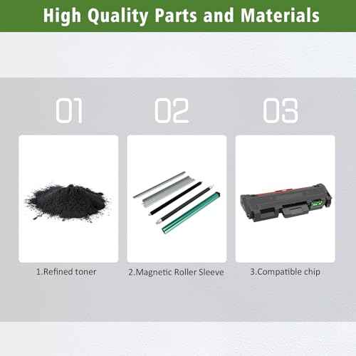 Remanufactured Toner Cartridge B205 B210 B215 Black High Capacity 3000 Pages for Xerox B215DNI B205DNI B210DNI Printer 106R04347