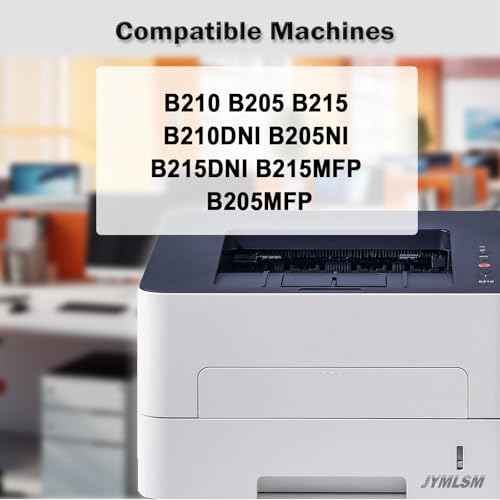 Compatible B205/ B210/ B215 Toner Cartridge 2-Pack, Replacement for Xerox 106R04347 106R04346 Works for B205NI B210DNI B215DNI Printer, High Yield 3,000 Pages
