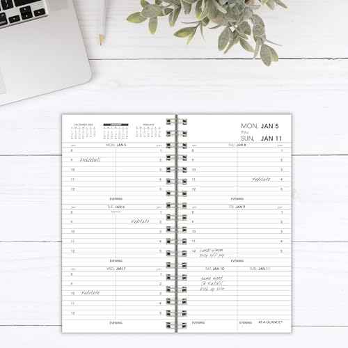 AT-A-GLANCE 2026 Weekly Appointment Book Planner Refill for 70-008, 3-1/4" x 6-1/4", Pocket Size (709041026)