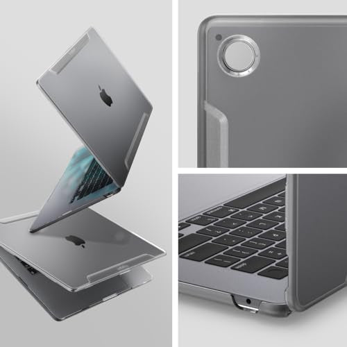 Spigen for MacBook Air 15 inch Case M4 (2025), MacBook Air 15 inch M3/M2 (2024-2022), Thin Fit Transparent Protective Hard Shell Case Cover, A3241 A3114 A2941, Crystal Clear