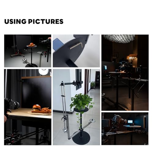 DF DIGITALFOTO V360 SE 360° Rotating Photo Booth Platform with Adjustable Camera Mount