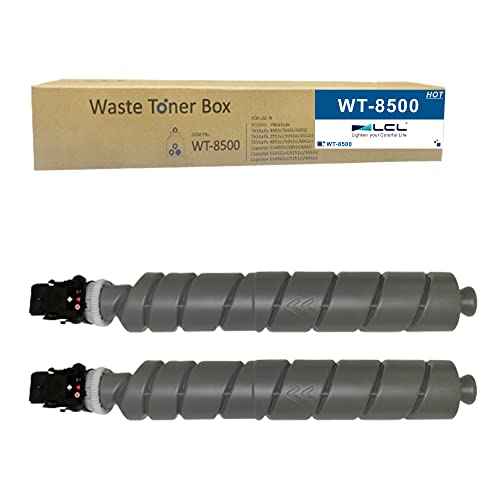 LCL Compatible Waste Toner Bottle Replacement for T1902ND0UN0 WT-8500 Waste Toner Container Box Cartridge for Kyocera Copystar P8060cdn Kyocera ECOSYS P4060dn P8060cdn TASKalfa 2552ci (2-Pack )