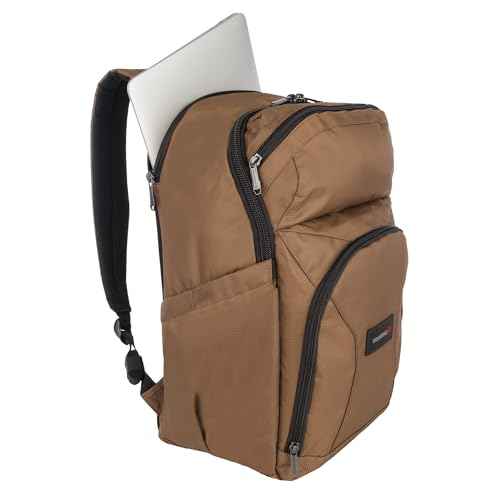 Wolverine 33L Backpack with Large Main, Laptop Compartment and Cooling Straps, Chestnut, One Size