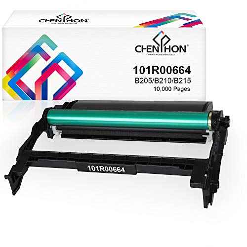 Compatible B205 B210 B215 Drum Cartridge 101R00664 Replacement for Xerox B210DNI B205NI B215DNI Printer, Black 1-Pack (10,000 Pages)