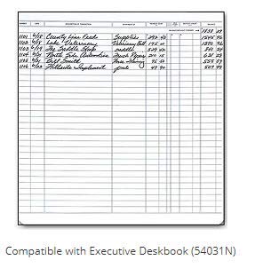 EGP Executive Deskbook Checks (5-Register Pack) – Deluxe Compatibility
