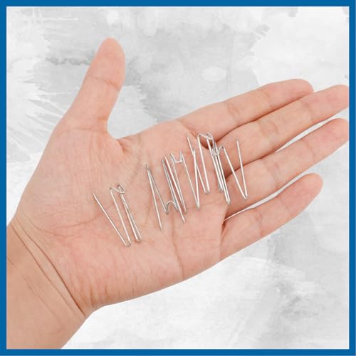 Penitue 40pcs Fabric Panel Wall Hooks - Metal Office Divider Hanging Hooks