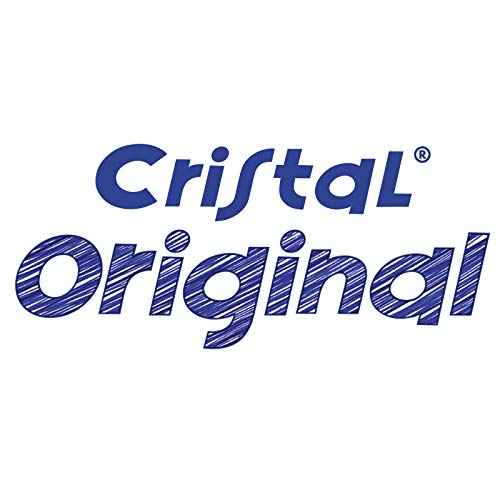 BIC Cristal Original Comfortable Ballpoint Pens - Value Pack of 100 - Blue Colour- Medium Point (1.0 mm)