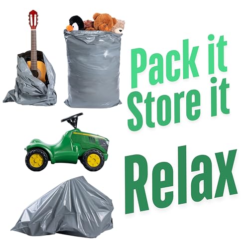 Calzette 24x36 Jumbo Poly Mailers - 5 Pack Waterproof Shipping Bags